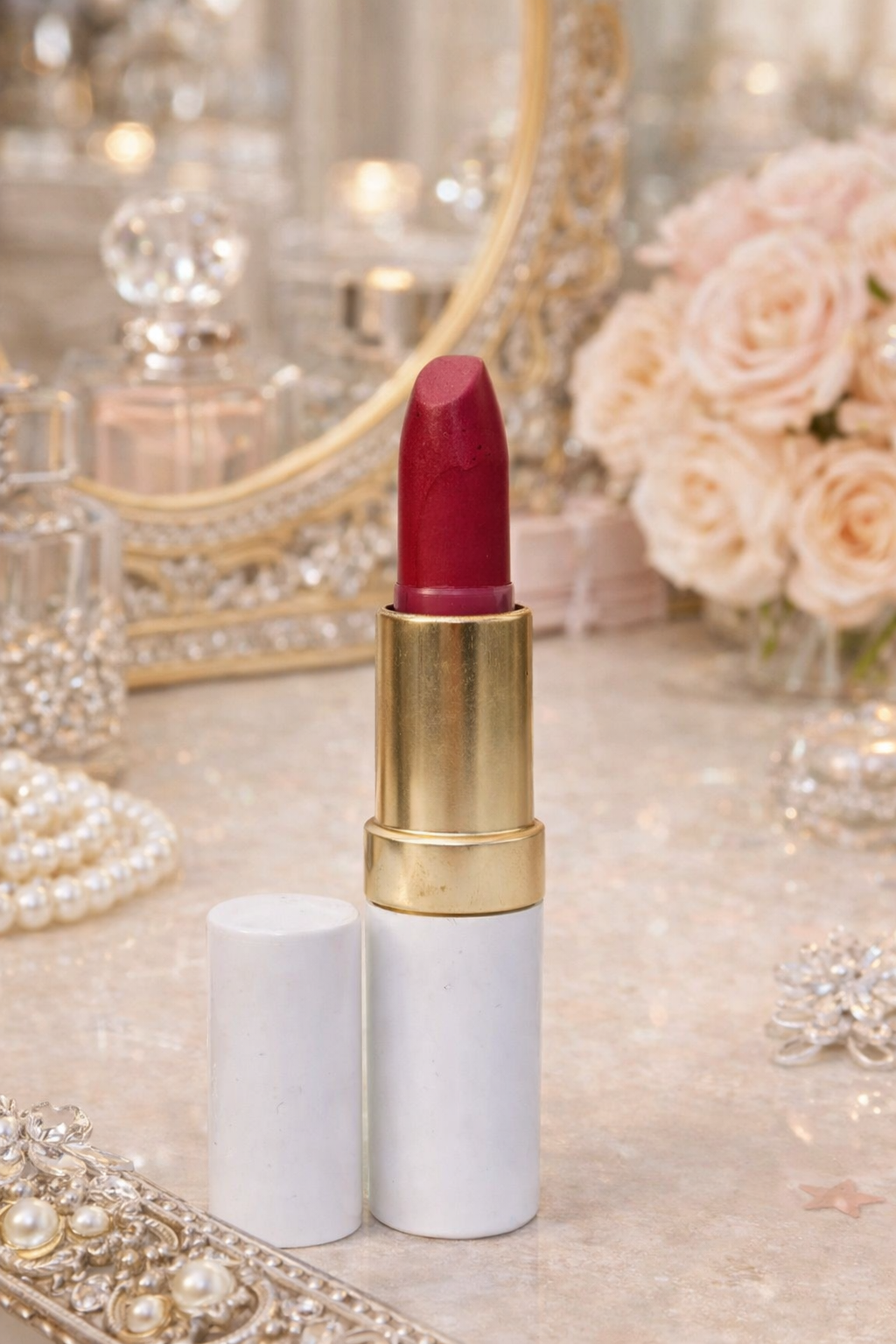 Germaine Monteil Vintage Super Moist Lipstick – Sunny Plum No. 6 | Mid-1960s Department Store Cosmetic