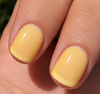 Beurre Fondu - Sheer Creamy Butter Yellow Crelly Nail Polish | Liquid Krystal Co Handmade Indie Lacquer