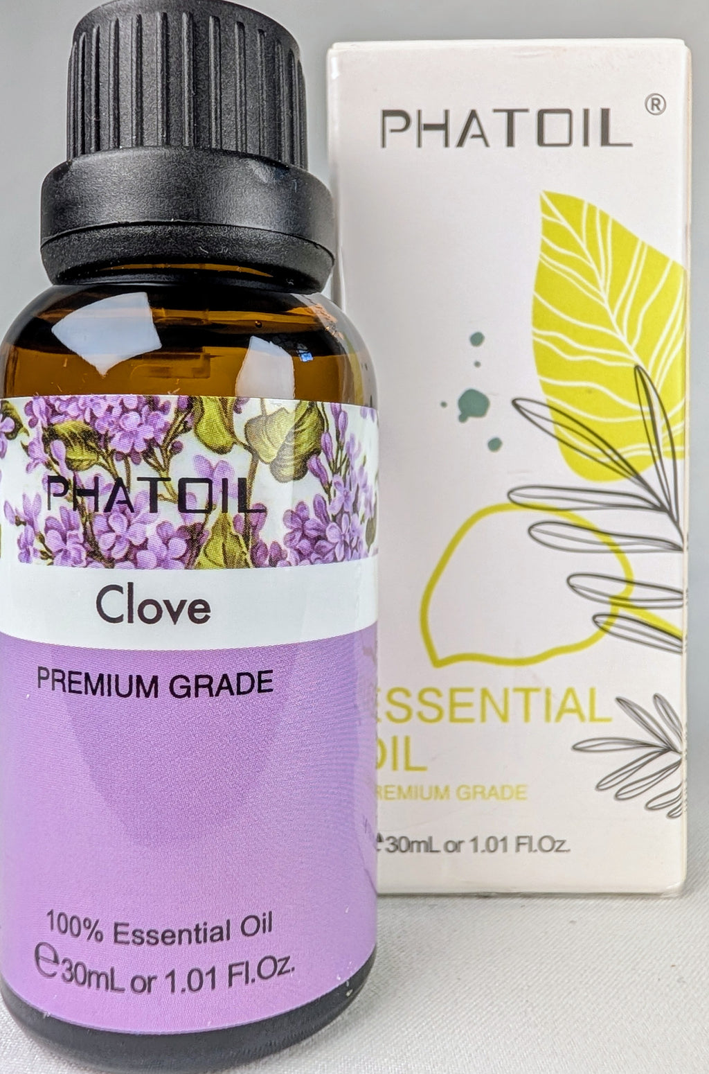 PHATOIL Clove Essential Oil 30mL Premium Grade Aromatherapy Diffuser Oil Sealed