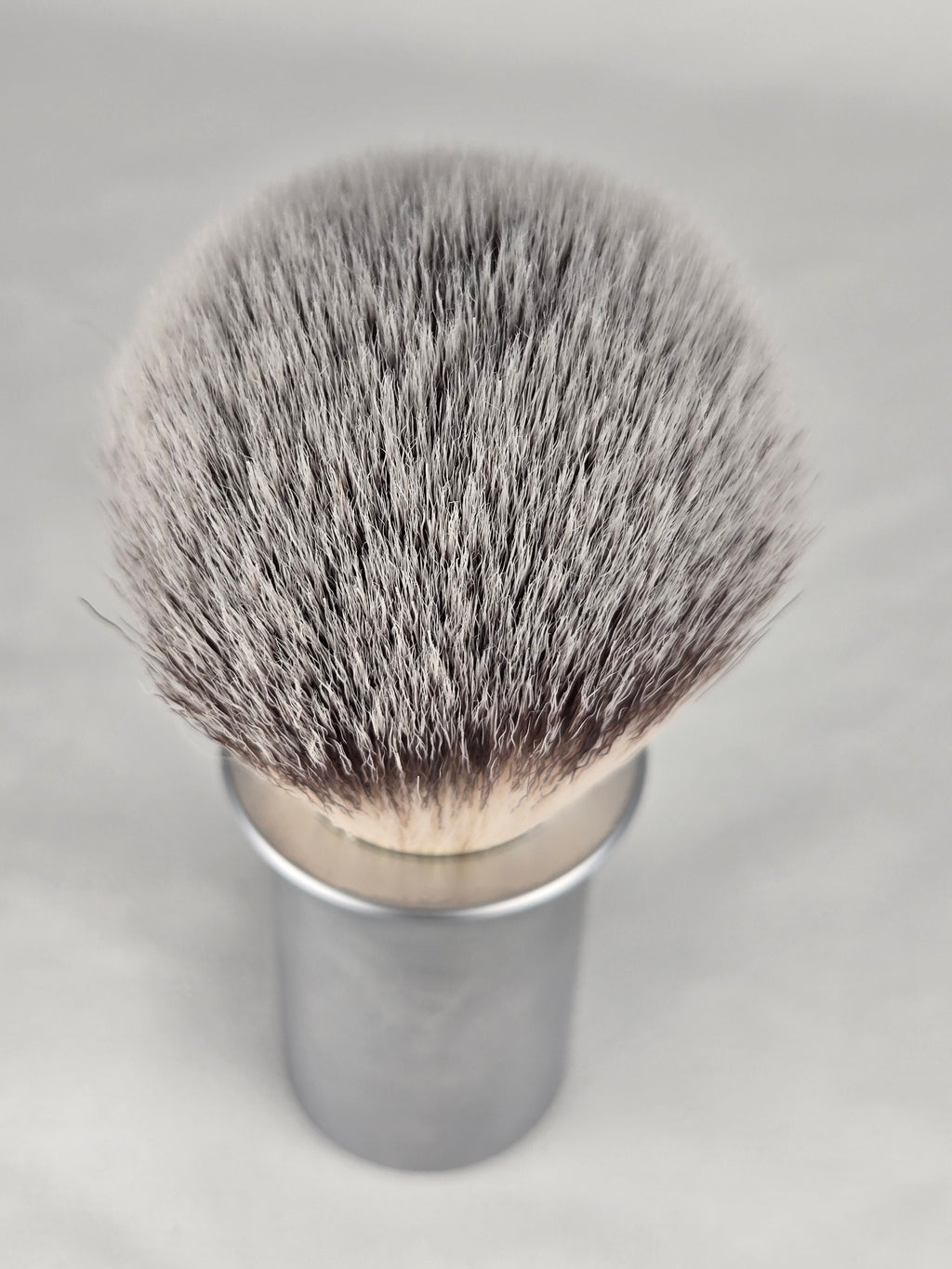 Classic Barbershop Shaving Brush Metal Handle Dense Bristle Wet Shave Grooming Tool