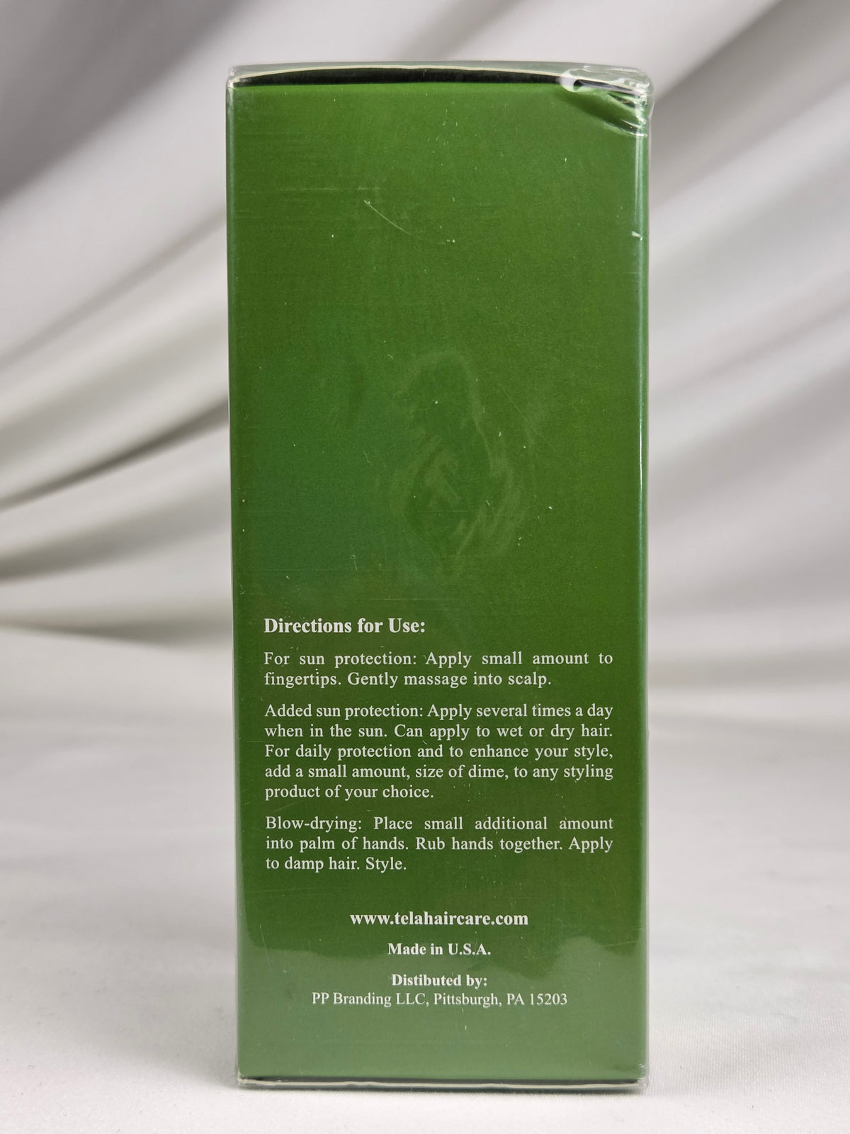 Tela Beauty Organics Guardian SPF 18 Hair & Scalp Sun Protection 1.6 oz 50 mL New Sealed Discontinued
