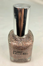 Pure Ice Spitfire 991CP Glitter Nail Polish | Rose Gold Holographic Sparkle | Discontinued Shade