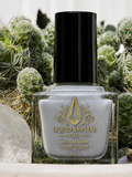 Mystic Foglight - Gray Nail Polish with Multicolor Shimmer | Liquid Krystal Co. Handmade Indie Lacquer