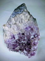 Natural Amethyst Crystal Cluster Standing Druzy Specimen 1lb 3oz Purple Quartz