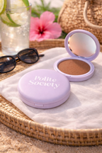 Polite Society Cabana Club Blurring Bronzer – Copacabana | Talc-Free Soft Focus Powder