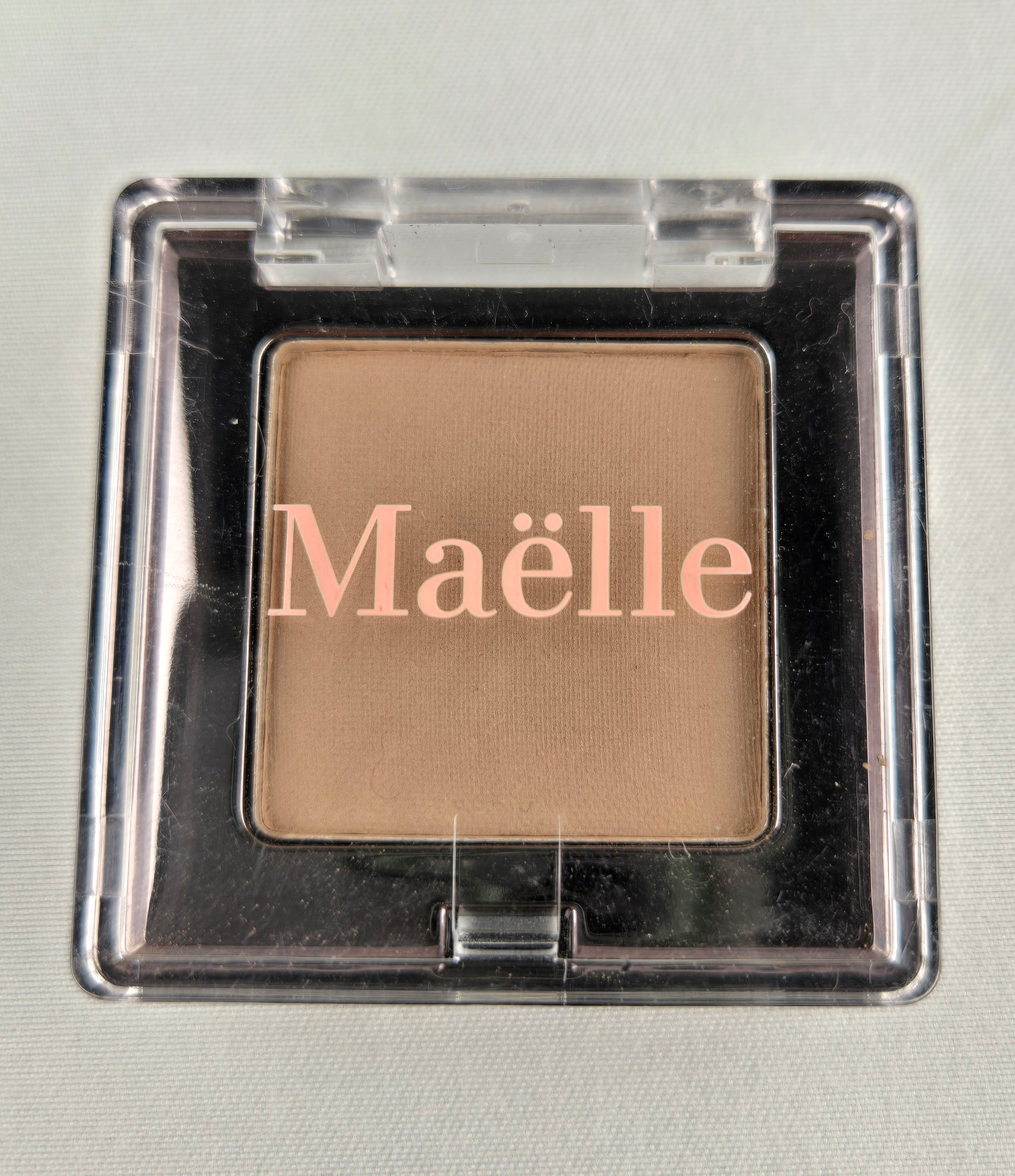 Maëlle Beauty “Sunkissed” Single Eyeshadow – Dawn to Dusk Collection Matte Warm Champagne Nude Shadow