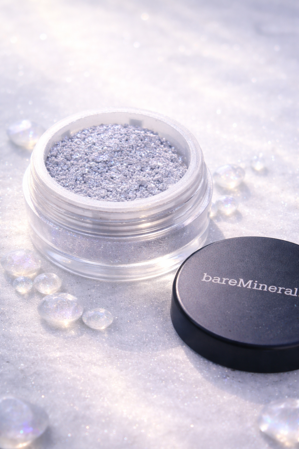 bareMinerals Loose Eyeshadow “Believe” – Cool Silver Lavender Shimmer | Discontinued Shade