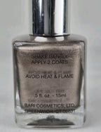 Pure Ice Risk Taker 305CP Taupe Silver Shimmer Nail Polish Discontinued