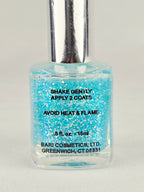 Pure Ice “Once Again!” Glitter Nail Polish – Aqua Blue Sparkle Y2K Shade 306CP