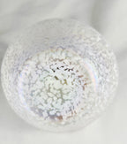 Iridescent Mosaic Glass Oil Lamp w/ Cap | Handblown Look | Cozy Hearth & Home Décor
