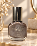 Vintage Maybelline Express Finish Toasted Host Nail Polish 0.5 oz Y2K Taupe Shimmer