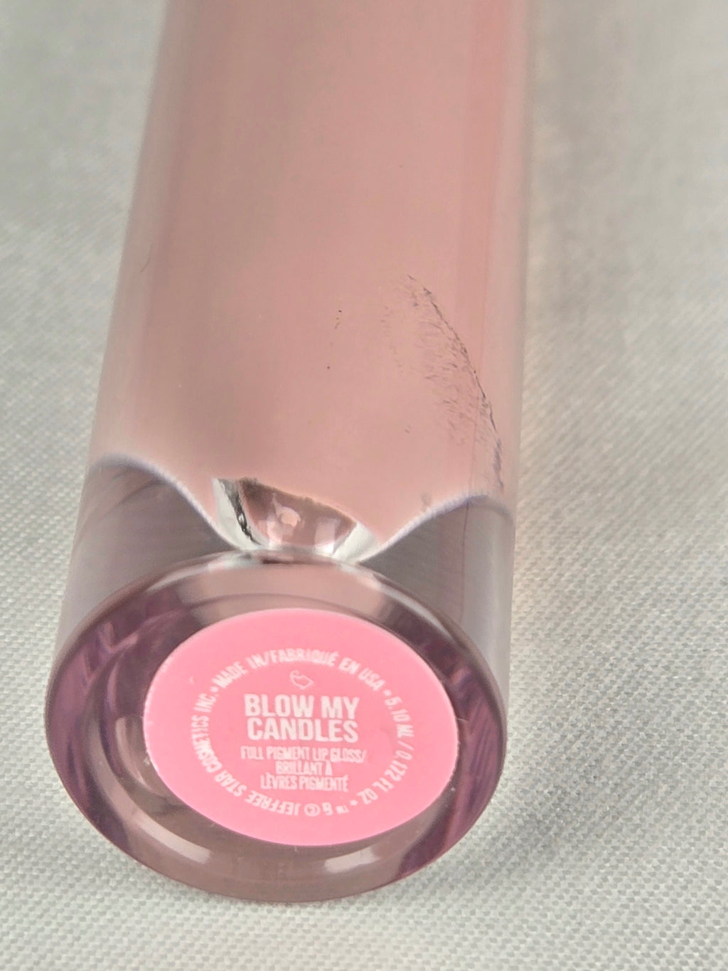 Jeffree Star Supreme Gloss “Blow My Candles” Full Pigment Lip Gloss (New In Box)