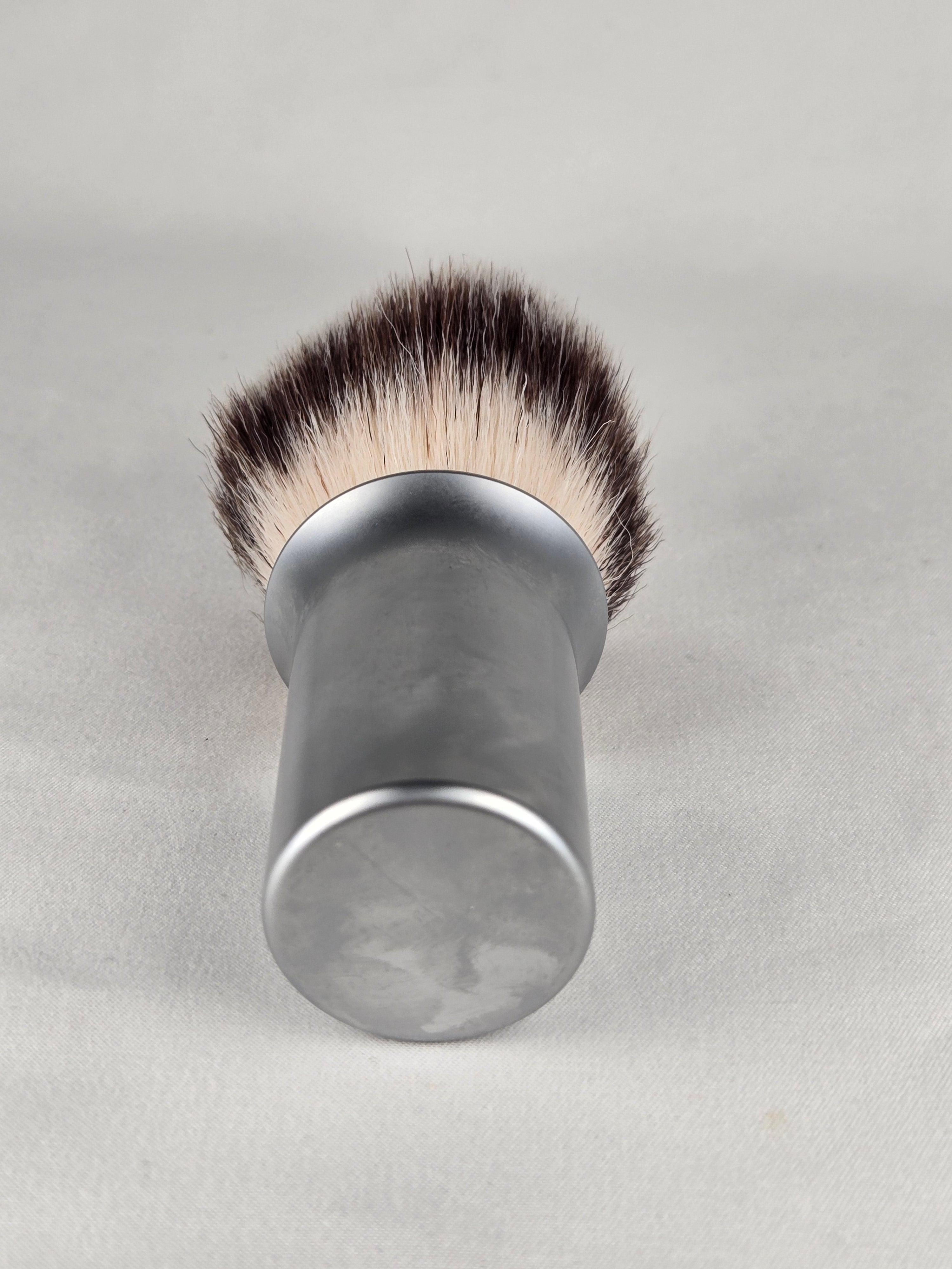Classic Barbershop Shaving Brush Metal Handle Dense Bristle Wet Shave Grooming Tool