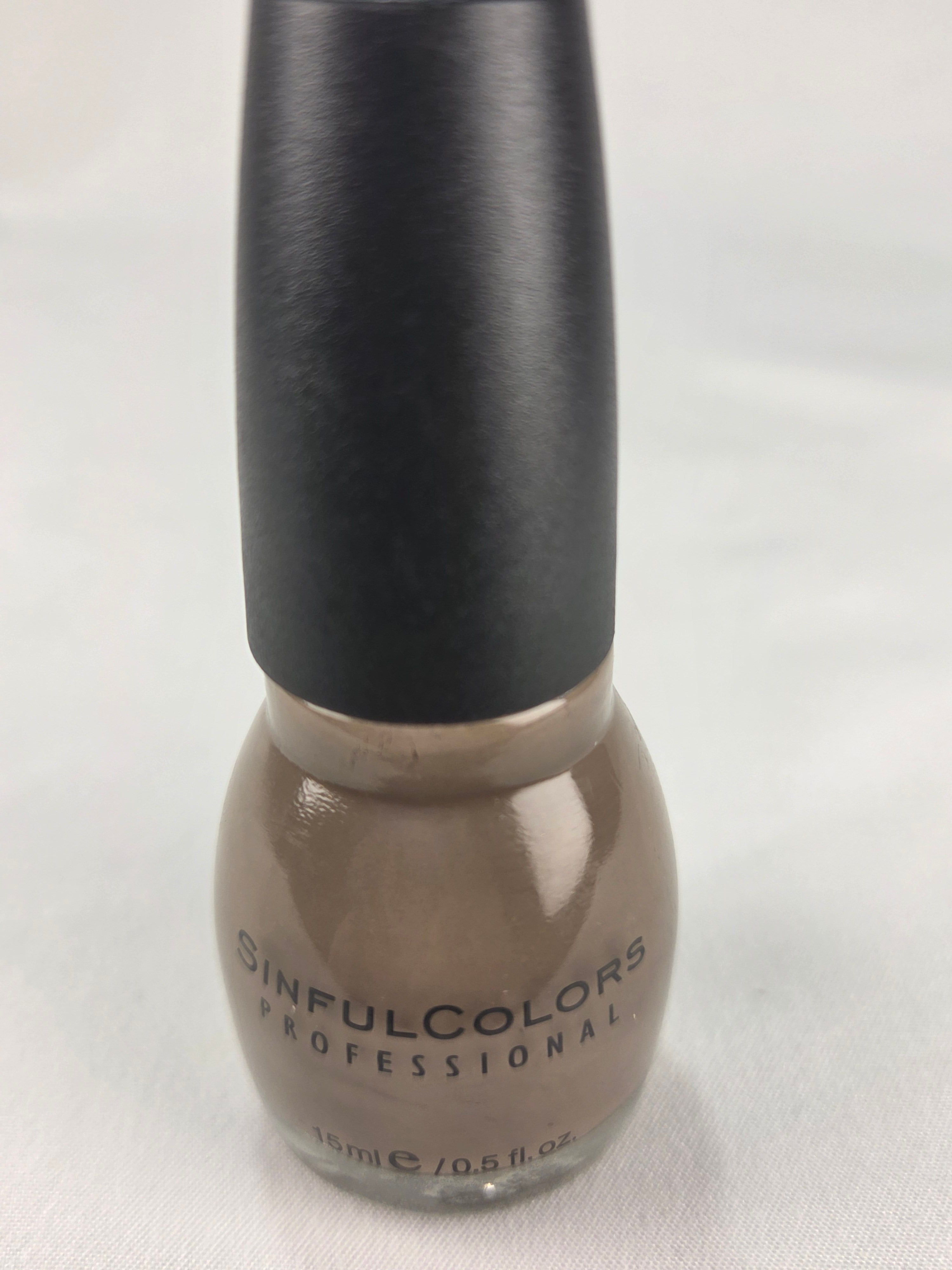 Sinful Colors Nirvana 949 Nail Polish – Taupe Greige Creme Y2K Vintage Shade 0.5 oz Collectible