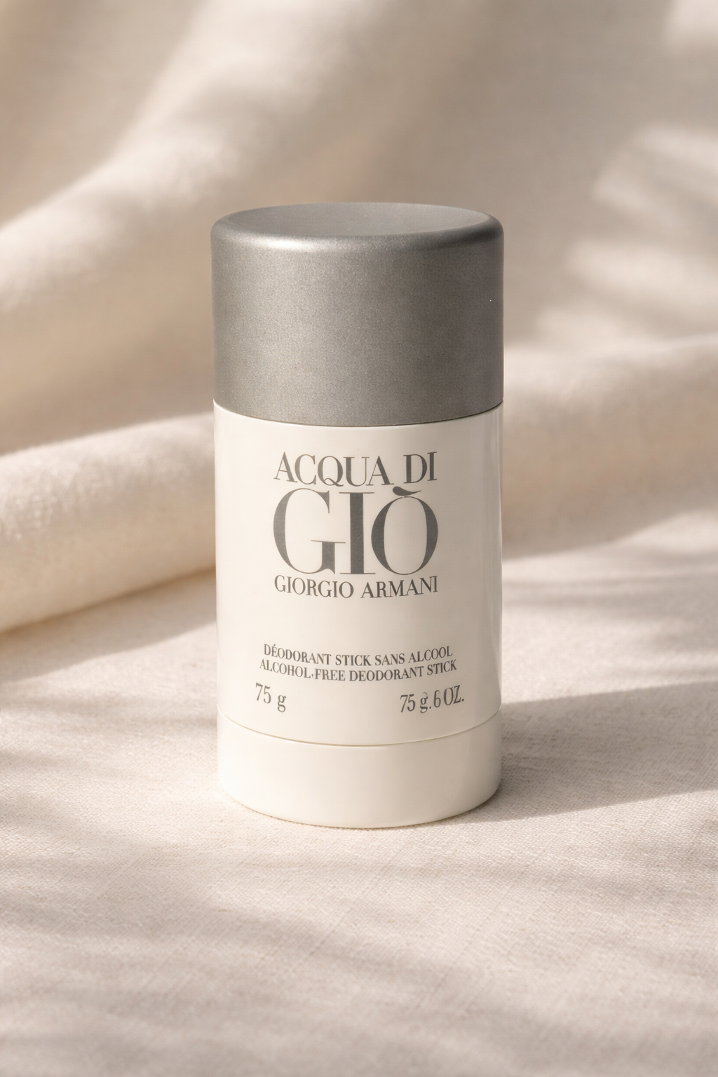 Giorgio Armani Acqua di Giò Alcohol-Free Deodorant Stick 2.6 oz / 75g New Unused Luxury Fresh Scent
