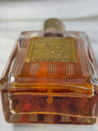 Vintage Evyan White Shoulders Cologne 2.5 oz Gold Plaque Bottle