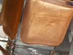 Xiāntáo Elixir | Golden Honey Peach Shimmer Nail Polish | Liquid Krystal Co. Handmade Indie Lacquer