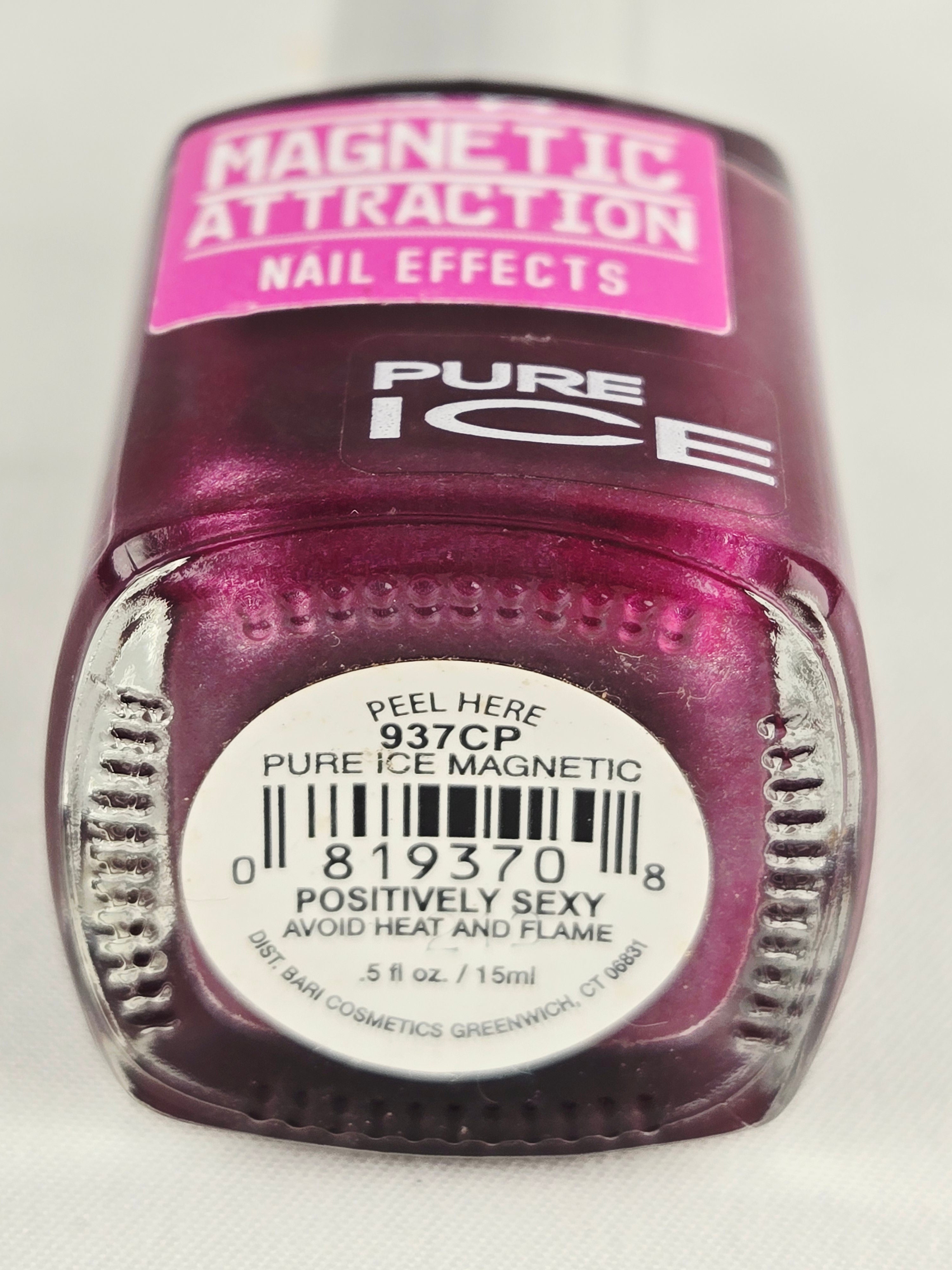 Pure Ice Magnetic Attraction Nail Effects Nail Polish “Positively Sexy” – Magnetic Shimmer Formula
