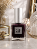 Vintage GAP Nail Polish Revolution Full Bottle Rare Burgundy Plum Shimmer 1E7A