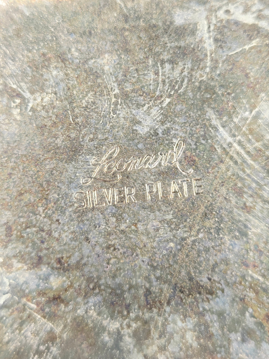 Leonard Silver Plate Lotus Candle Holder Centerpiece | Vintage Triple Arm Candelabra Bowl