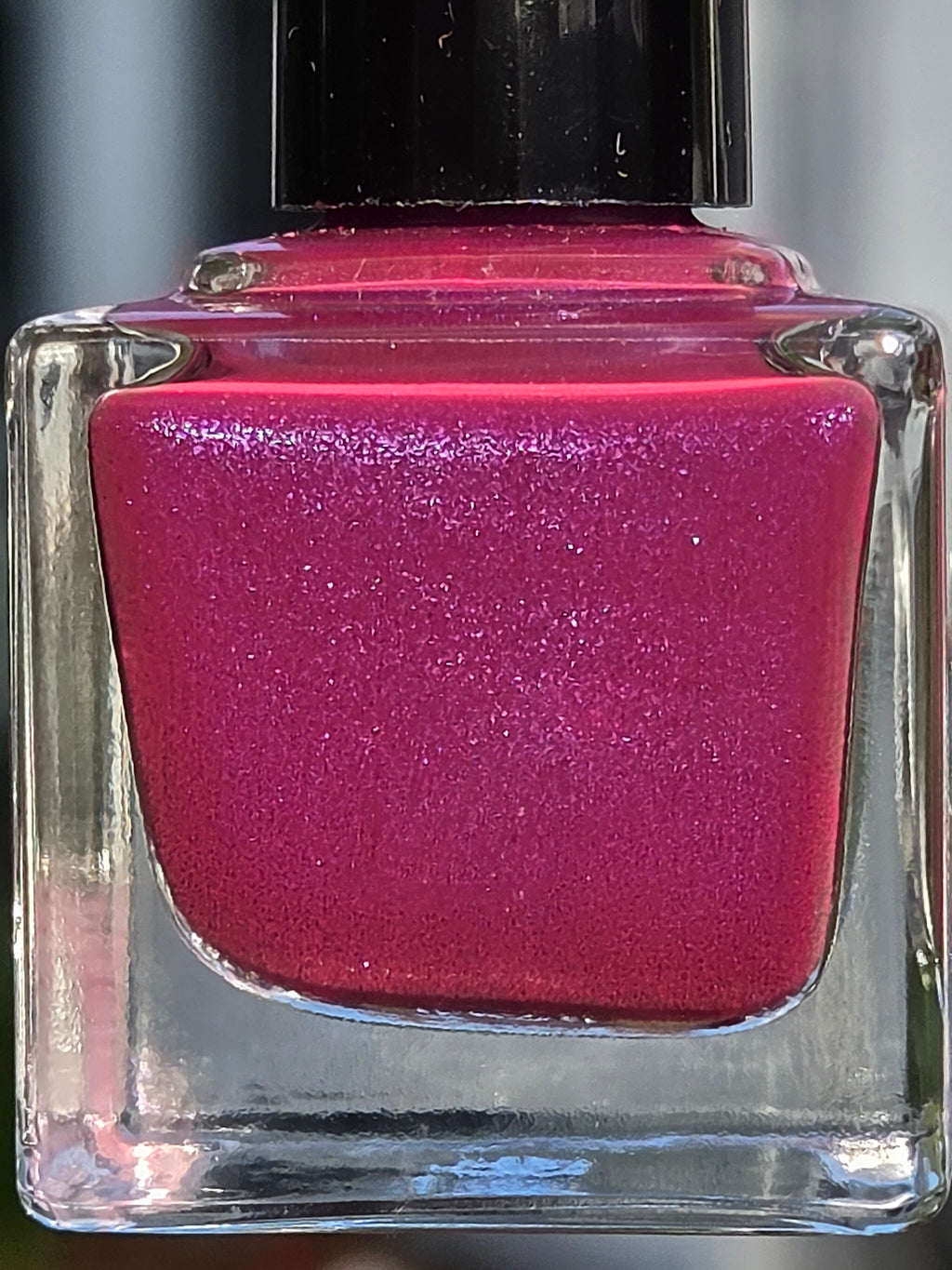 Ovid’s Mulberry – Handmade Indie Nail Lacquer | Deep Mulberry Purple with Electric Violet Shimmer | Liquid Krystal Co.