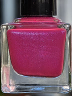 Ovid’s Mulberry – Handmade Indie Nail Lacquer | Deep Mulberry Purple with Electric Violet Shimmer | Liquid Krystal Co.