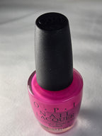 OPI Passion for NY Fashion 5R5R0 Hot Pink Shimmer Nail Lacquer 15 mL Partial
