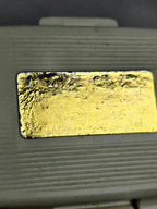 Coty Vintage Circa 1960's Sheer Blue Eyeshadow Compact – Soft Pastel Blue Single Shadow Travel Case