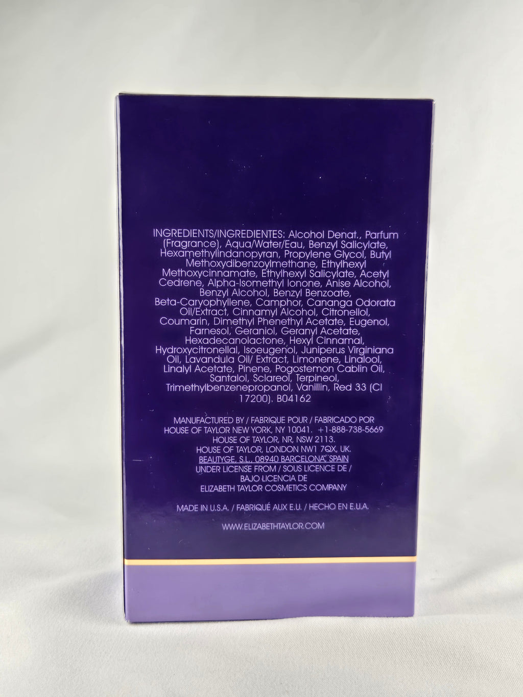 Elizabeth Taylor Passion Eau de Toilette Spray 2.5 oz Women Fragrance