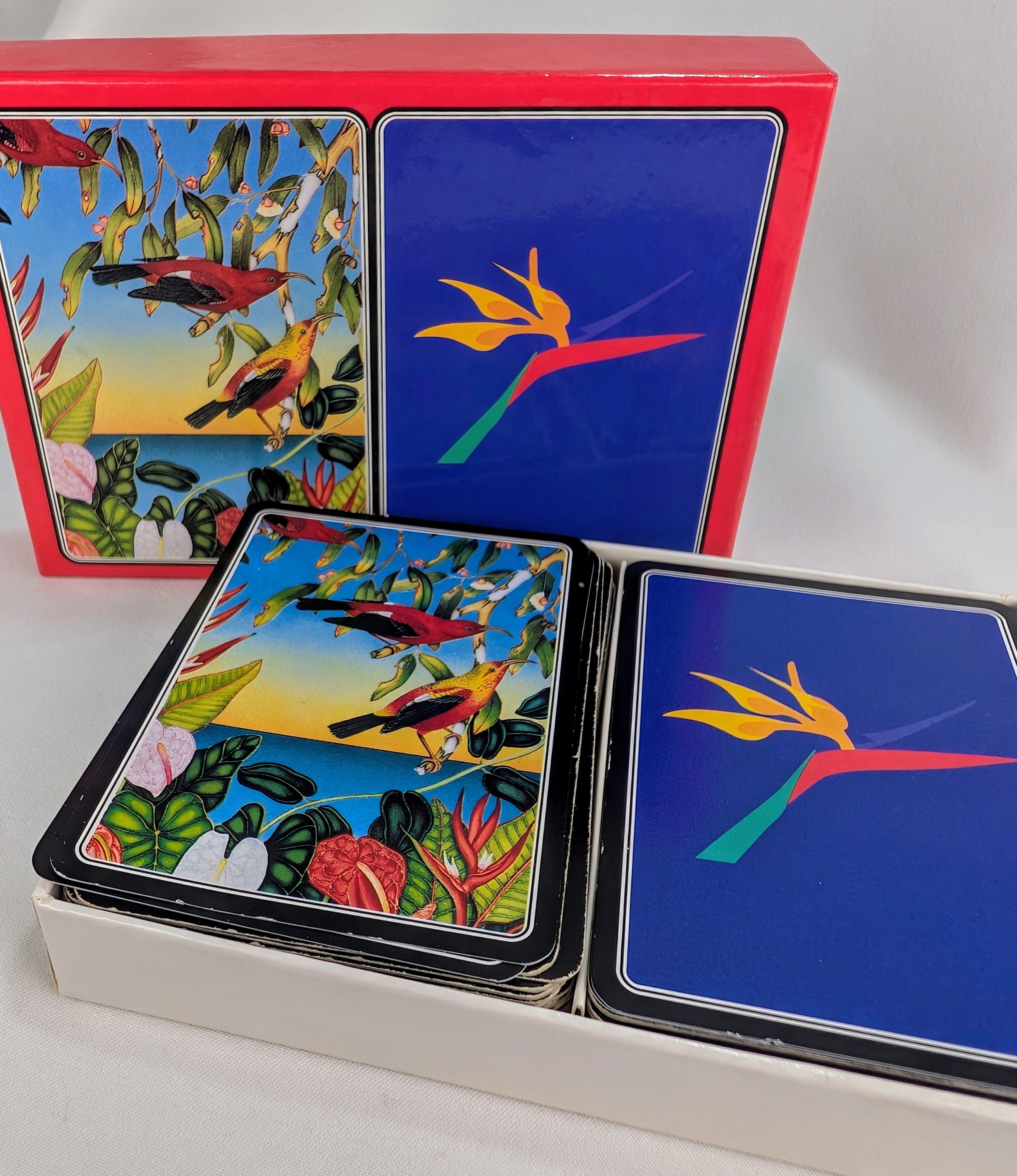 Aloha Airlines First Class Double Deck Playing Cards Set 1993 Island Heritage
