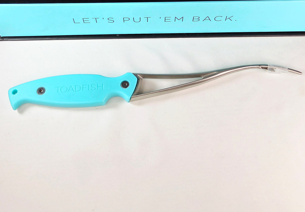 Toadfish Coastal Kitchen Collection 3 Piece Seafood Tool Set Oyster Knife Crab Cutter Shrimp Cleaner