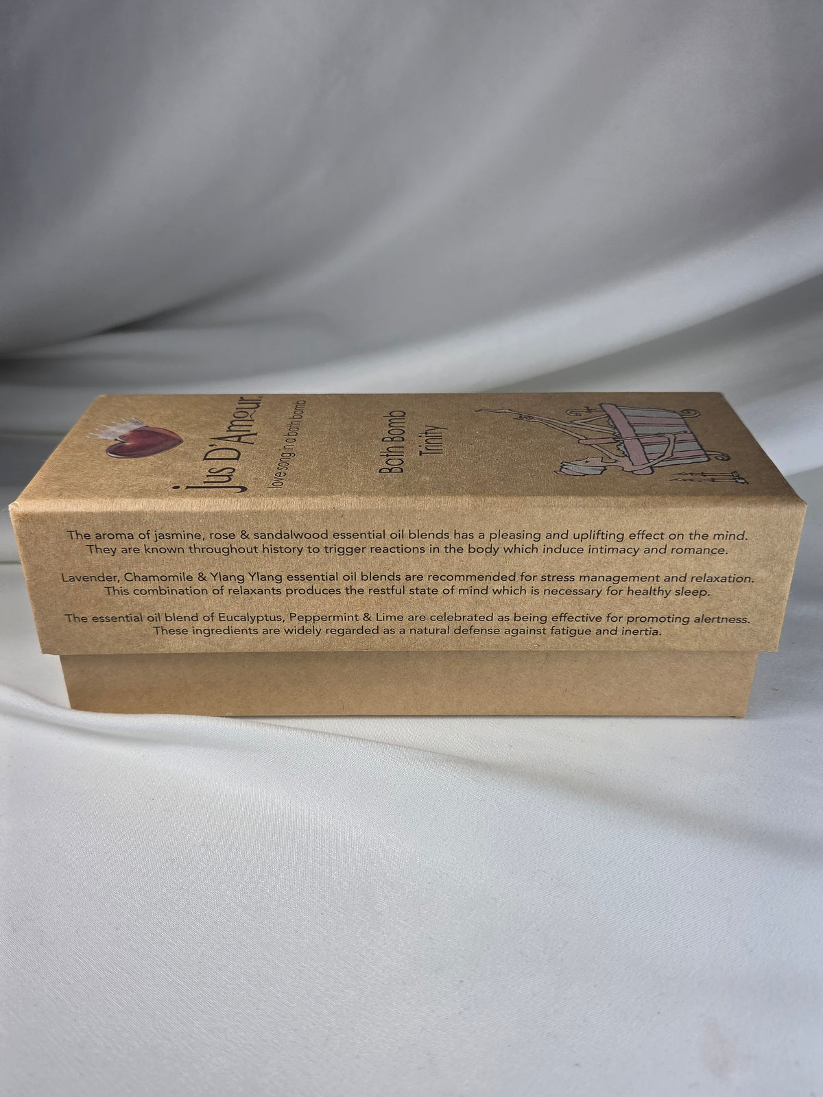jus D’Amour Bath Bomb Trinity Gift Set – 3 Essential Oil Bath Bombs