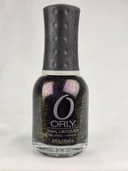 ORLY Out of This World Nail Lacquer 40082 Pool Holo Black Gold Purple Shimmer Rare Collectible