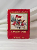 Vintage 1986 Scarborough & Company Noël Simmering Spices 2 oz Holiday Home Fragrance