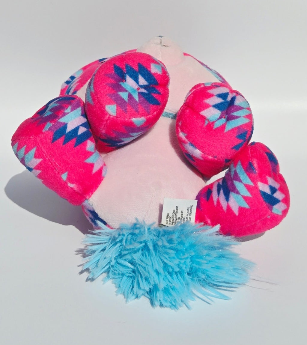 GUND P.Lushes Designer Fashion Pets Ciera Sunset Fox Plush Pink Blue Stuffed Animal 6"