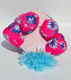GUND P.Lushes Designer Fashion Pets Ciera Sunset Fox Plush Pink Blue Stuffed Animal 6"