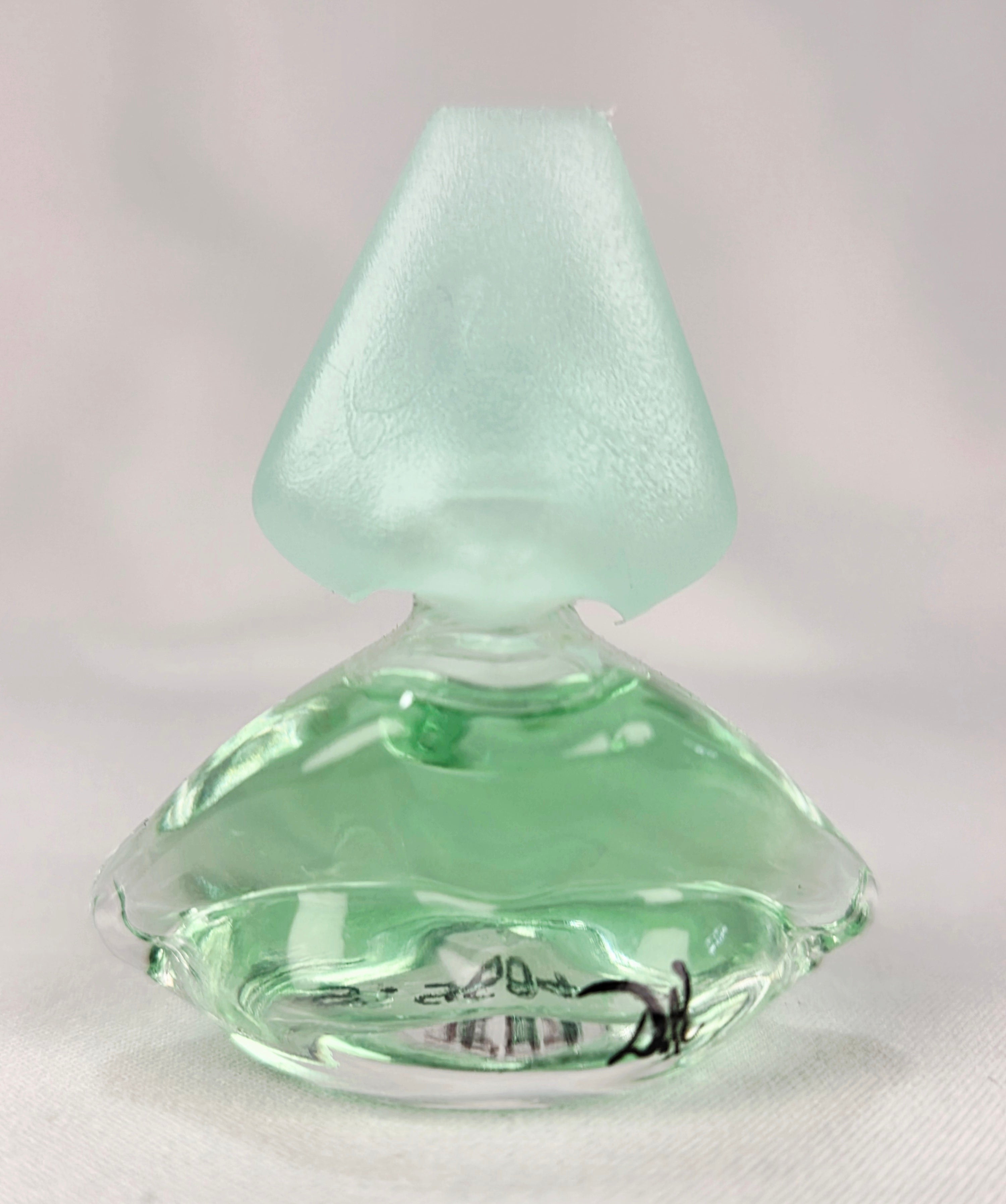 Salvador Dali Laguna Eau de Toilette Mini Perfume Splash 5ml Green Bottle Vintage Fragrance Vanity Collectible