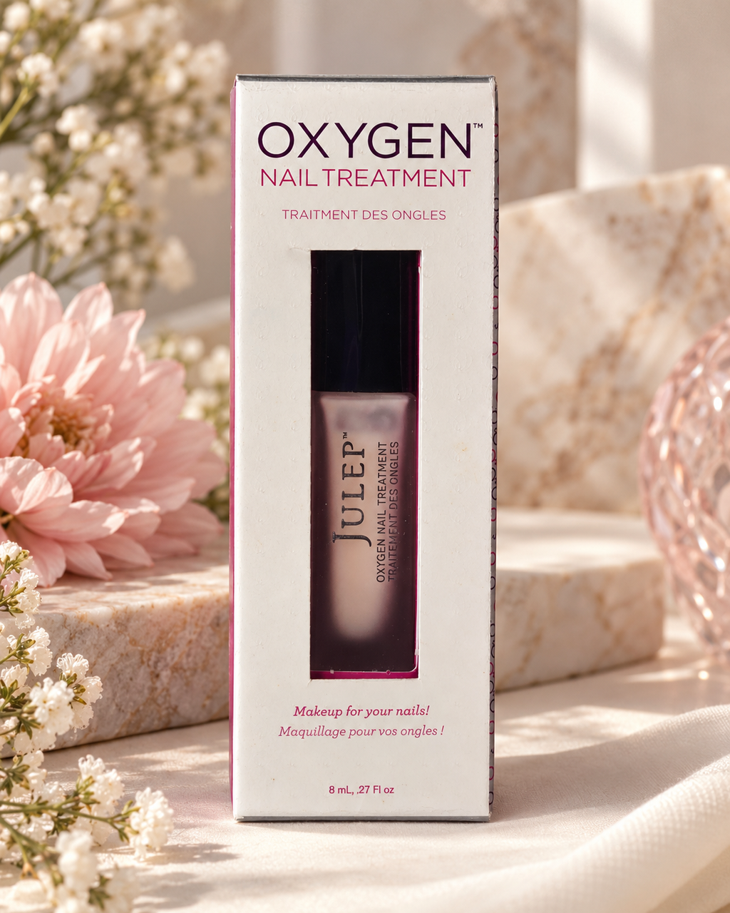 Julep Oxygen Nail Treatment Boxed 8 mL Breathable Nail Perfector Makeup for Your Nails