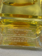 Vintage White Shoulders Parfum 0.25 oz 7.5 mL Pink Cap Embossed Glass Bottle