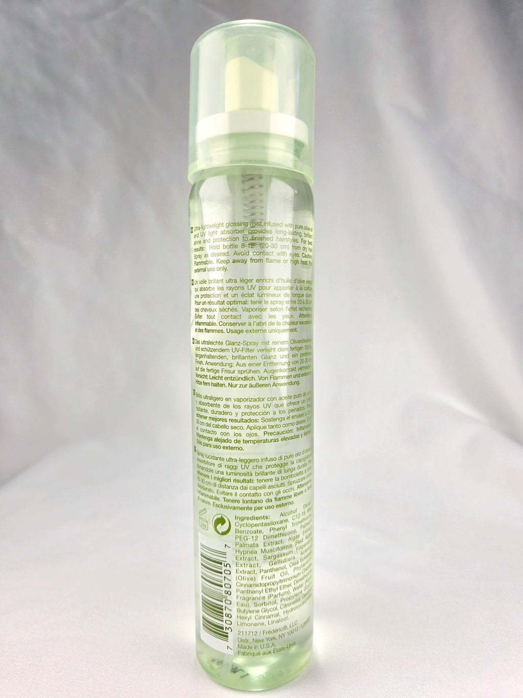 Rare Y2K Vintage Frédéric Fekkai Glossing Sheer Shine Mist 5 oz Discontinued Hair Care Collectible