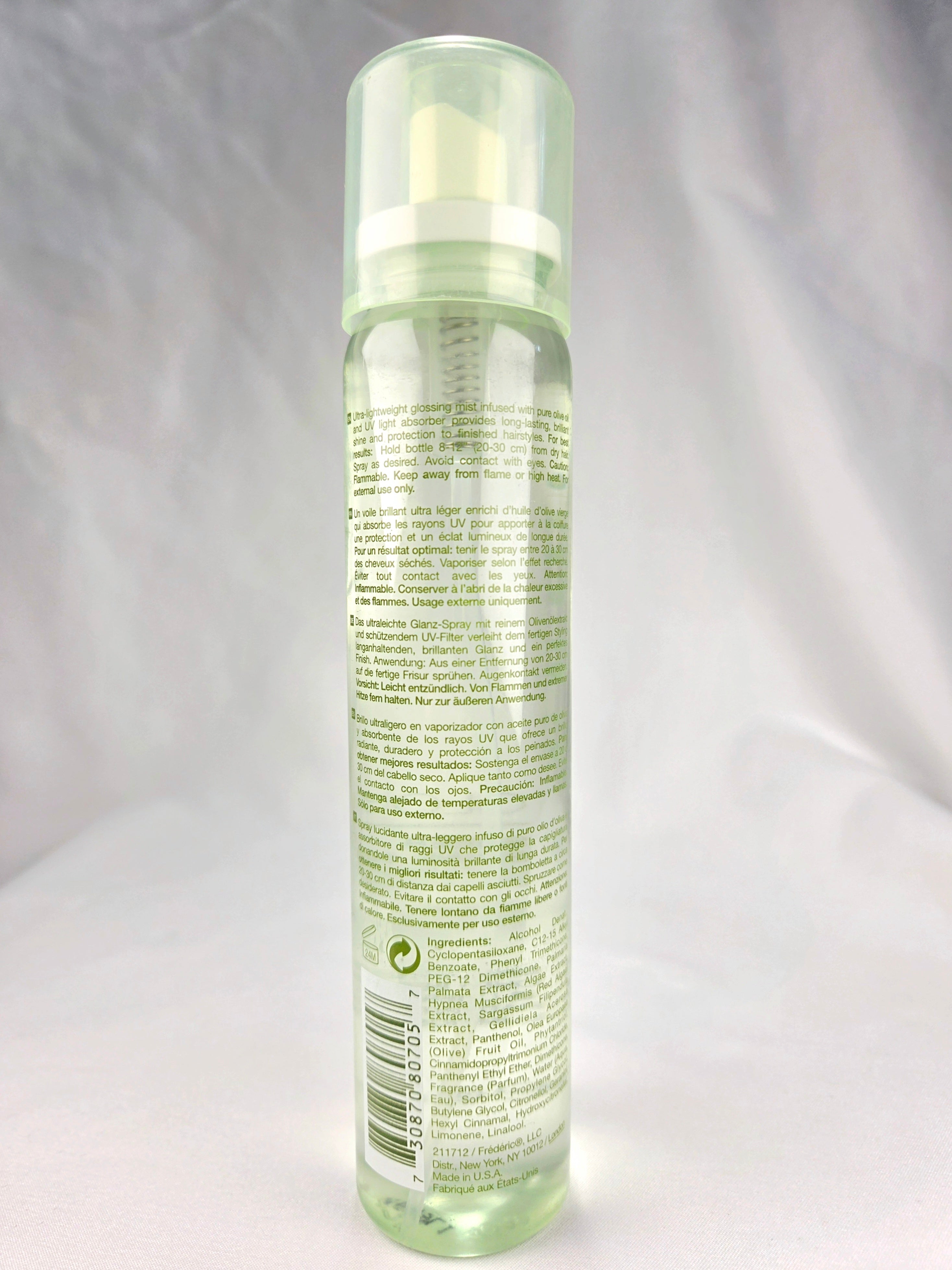 Rare Y2K Vintage Frédéric Fekkai Glossing Sheer Shine Mist 5 oz Discontinued Hair Care Collectible