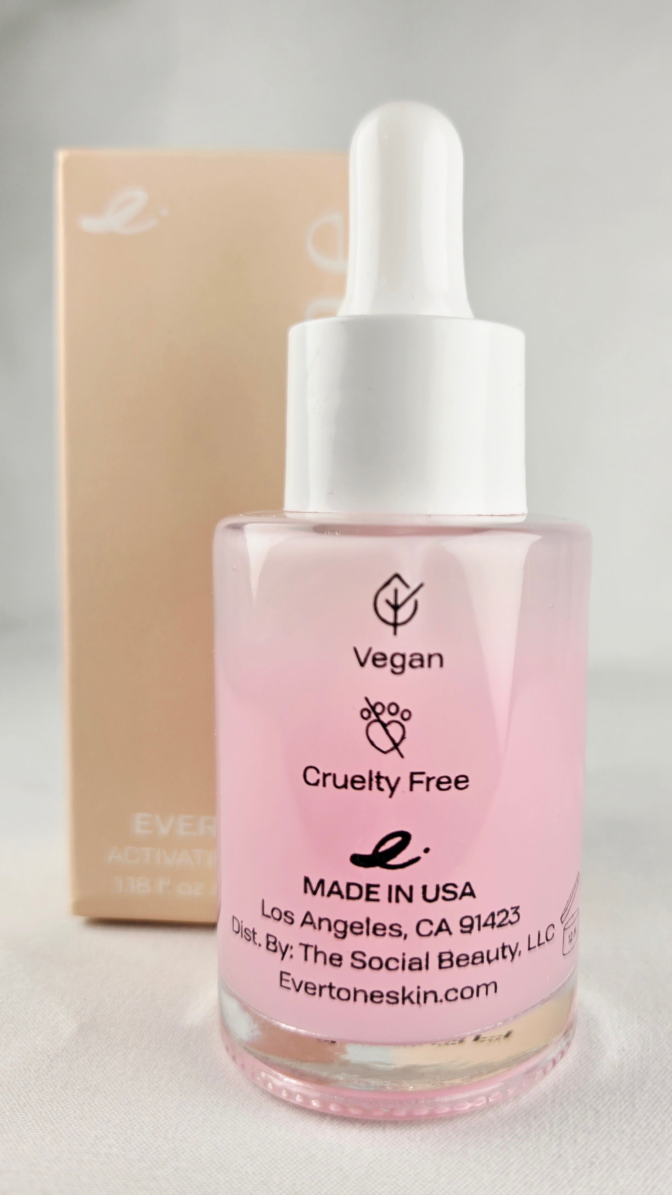 Evertone Everglow Activating Serum 1.18 oz / 34.88 mL Brightening Hydrating Facial Serum