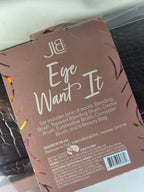 JLB Cosmetics Eye Want It 5 Piece Eye Makeup Brush Set with Beauty Bag New