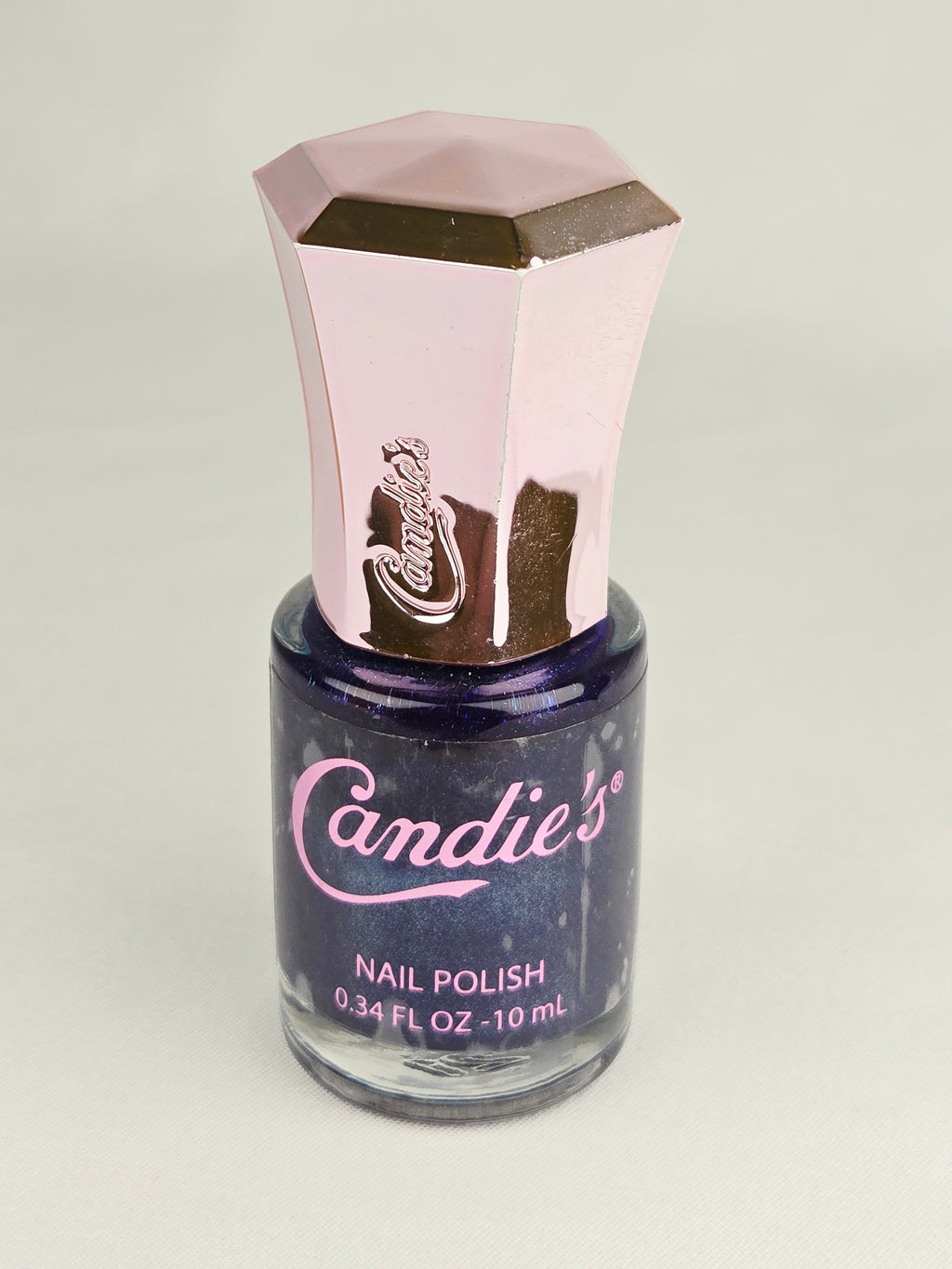 Candie’s Nail Polish “Royal Navy” 3143 – Deep Navy Blue Shimmer Nail Lacquer 0.34 oz