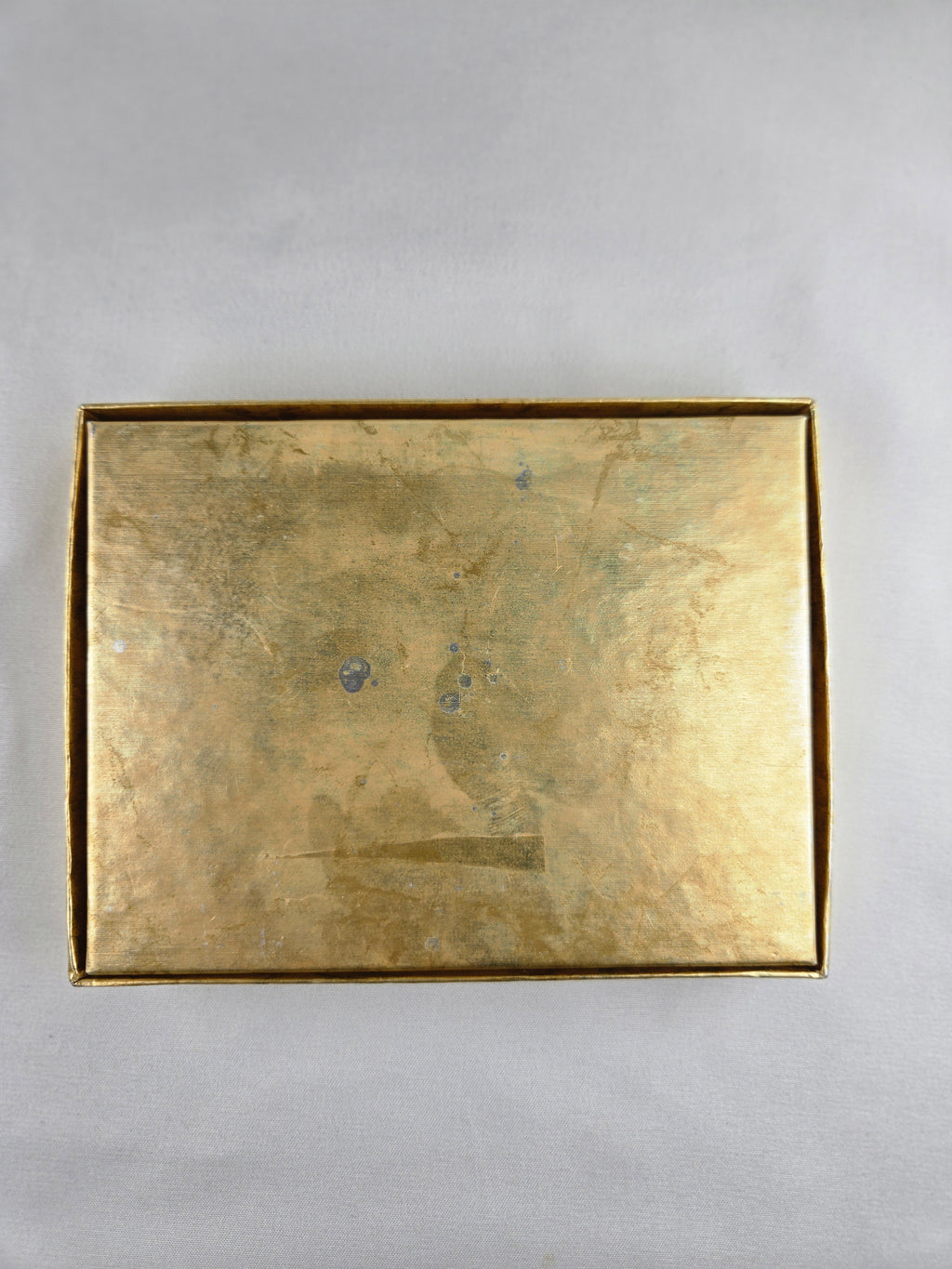 Caspari Botanical Bridge Playing Cards Set Gold Box Double Deck Palm Leaf Design