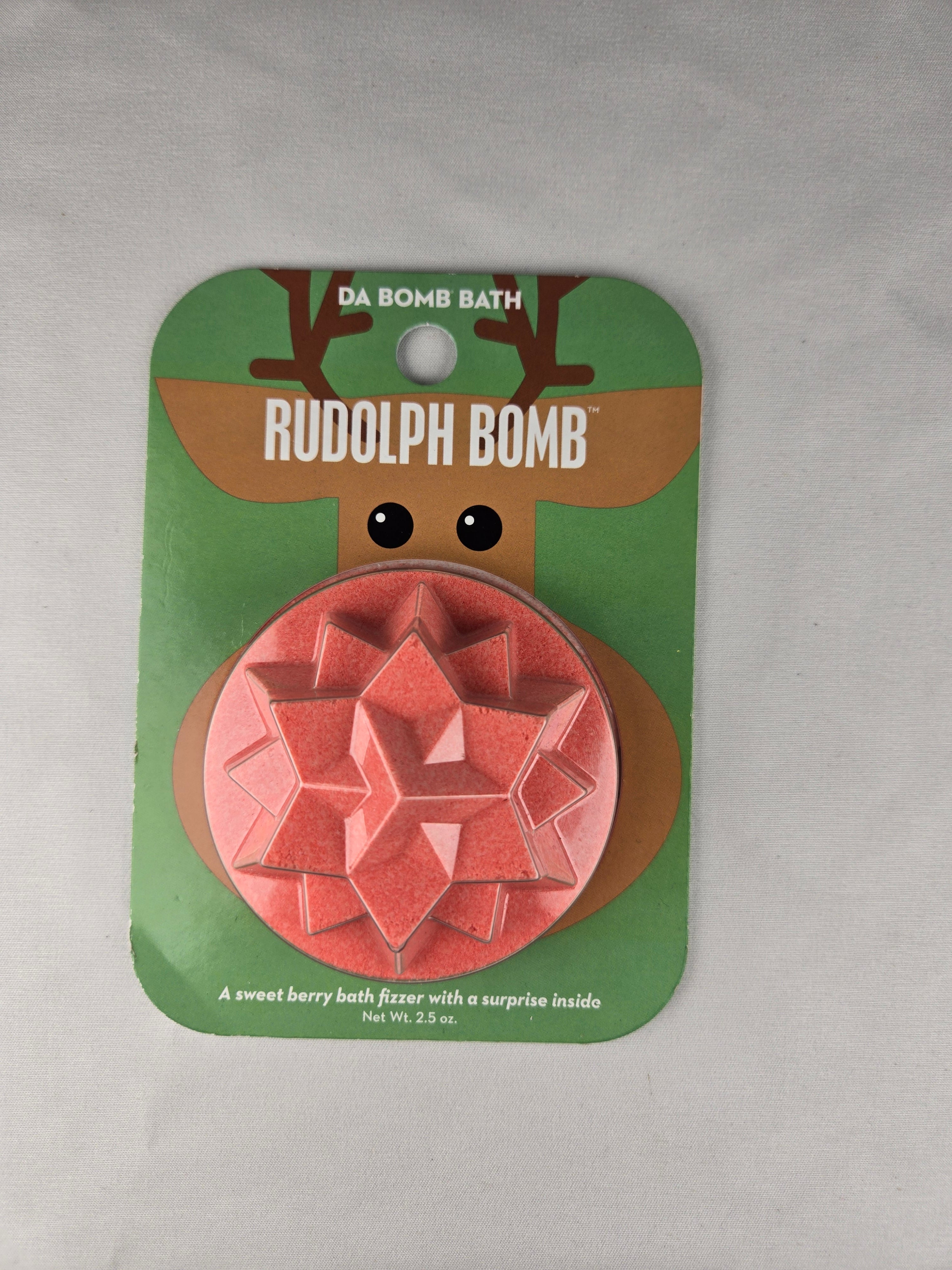 🎁 Present Pile Add-On | $25+ Order                           Da Bomb Bath Rudolph Bomb – Berry Scented Bath Fizzer