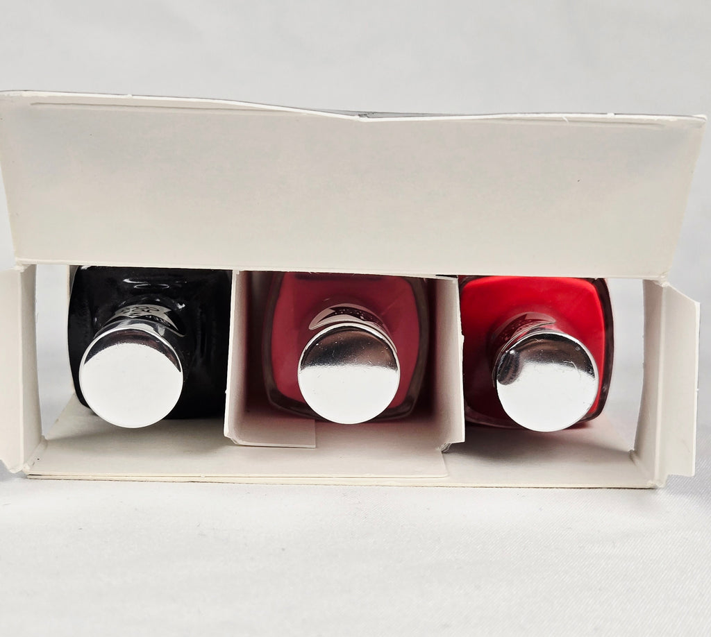 Pure Ice Shine Gel Tech Nail Polish Set – 2-Step Shine System | Red, Pink & Top Coat