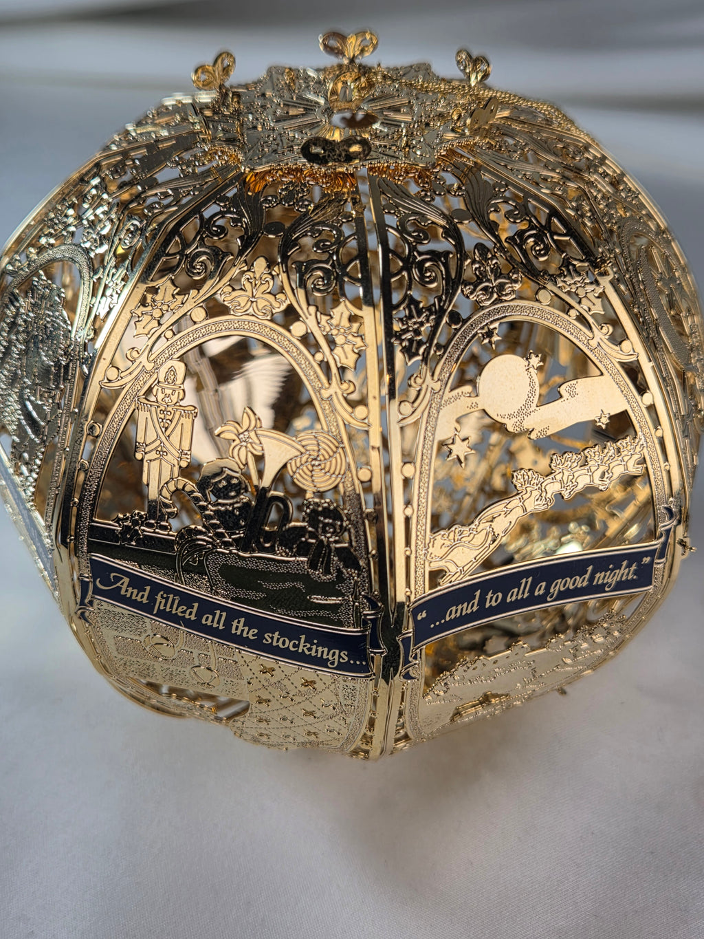 Baldwin 77501.010
’Twas the Nite Before Christmas
Limited Edition Story Ball –789/ 5000 Piece Series – 2002