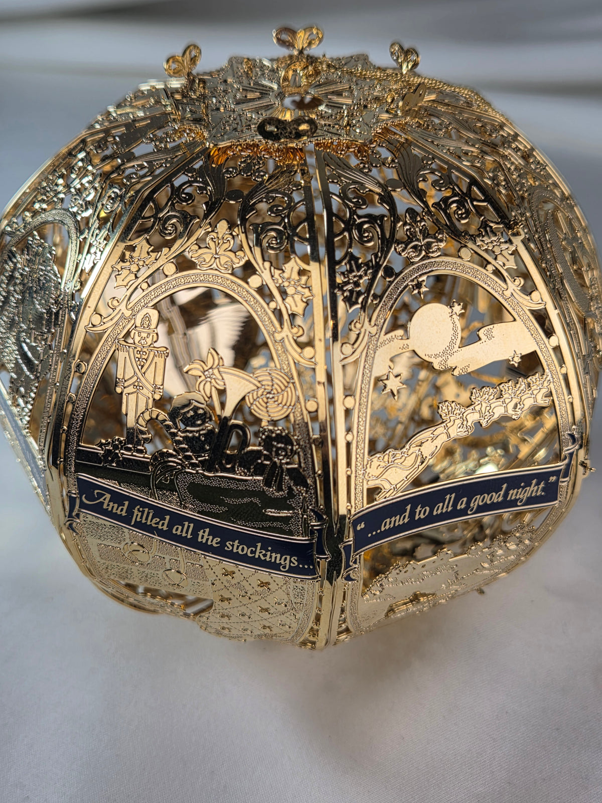 Baldwin 77501.010
’Twas the Nite Before Christmas
Limited Edition Story Ball –789/ 5000 Piece Series – 2002