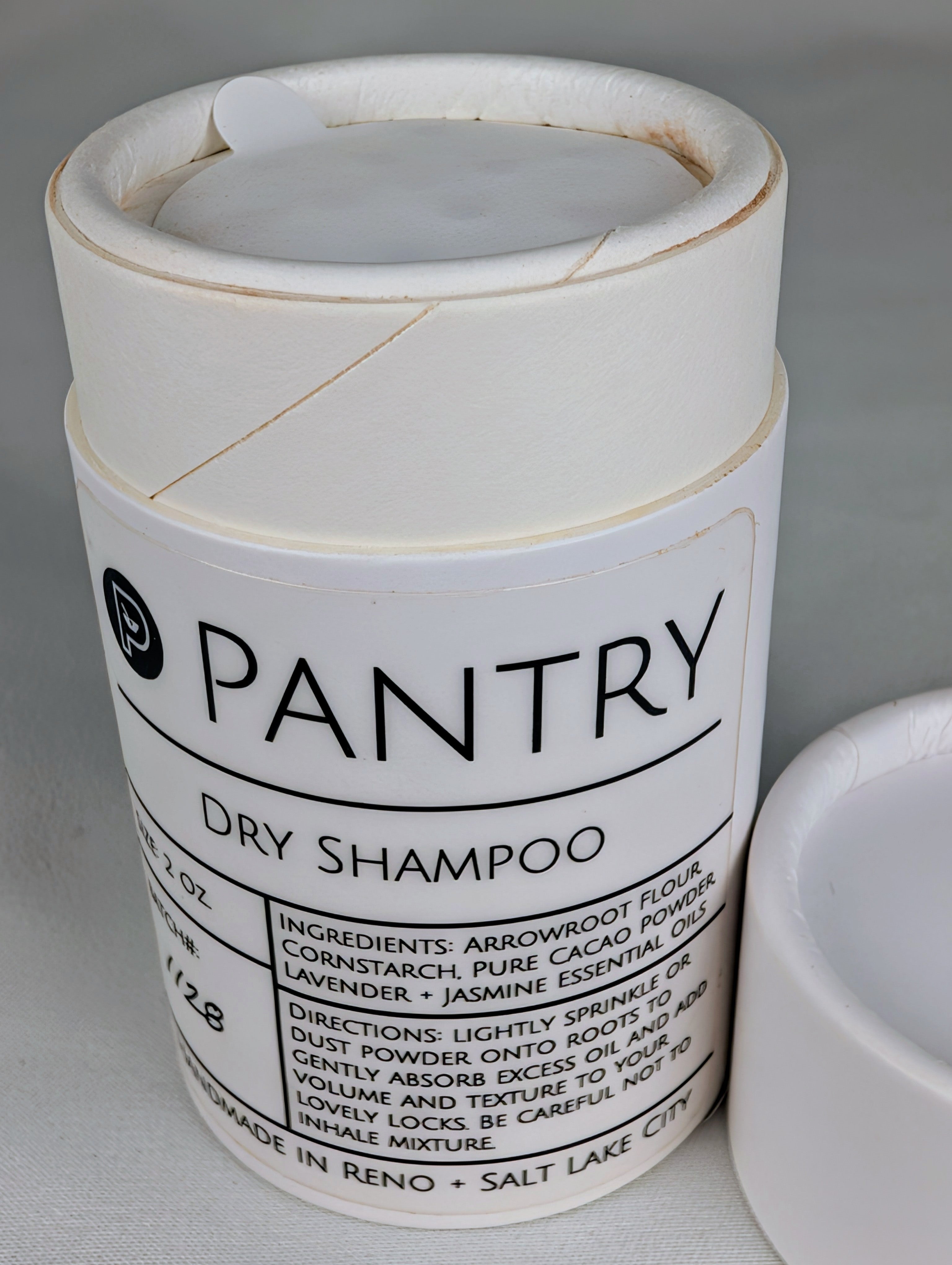 Pantry Handmade Dry Shampoo Powder Lavender Jasmine 2 oz Natural Hair Care
